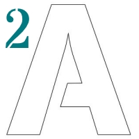 2 inch stencil letters to print