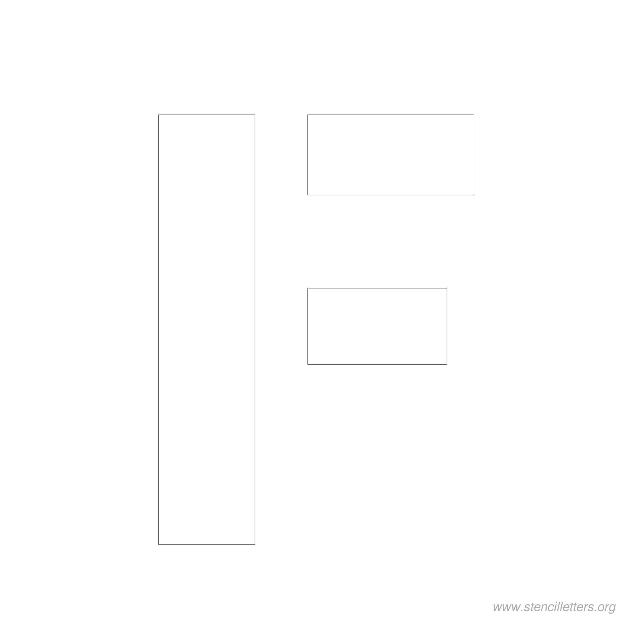 5 inch stencil letter f 5 inch stencil letter f