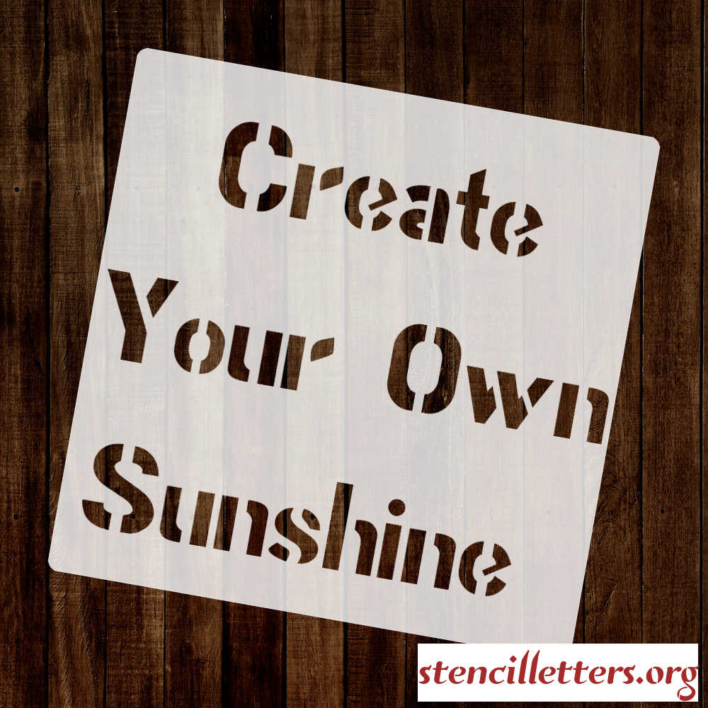 HEAVY ARMY sample letters