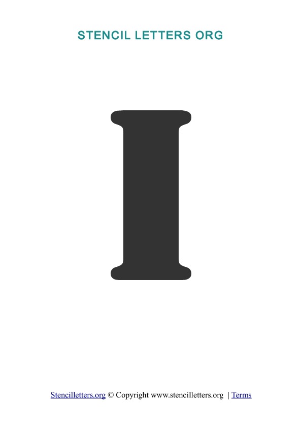 PDF Stencil Template I