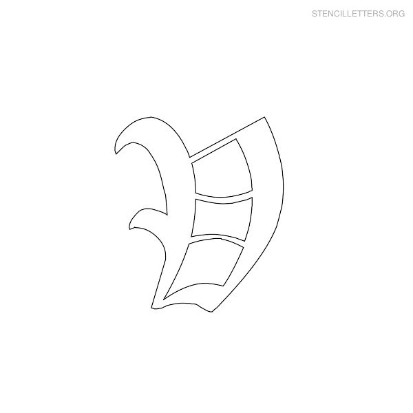 Stencil Letter Gothic V Stencil Letter Gothic V